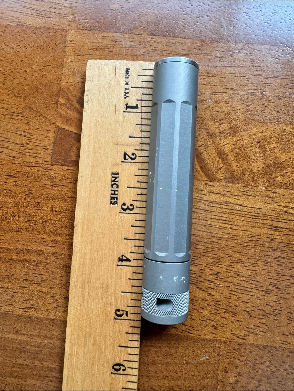 INOVA Silver LED Flashlight - Picture 4 of 6